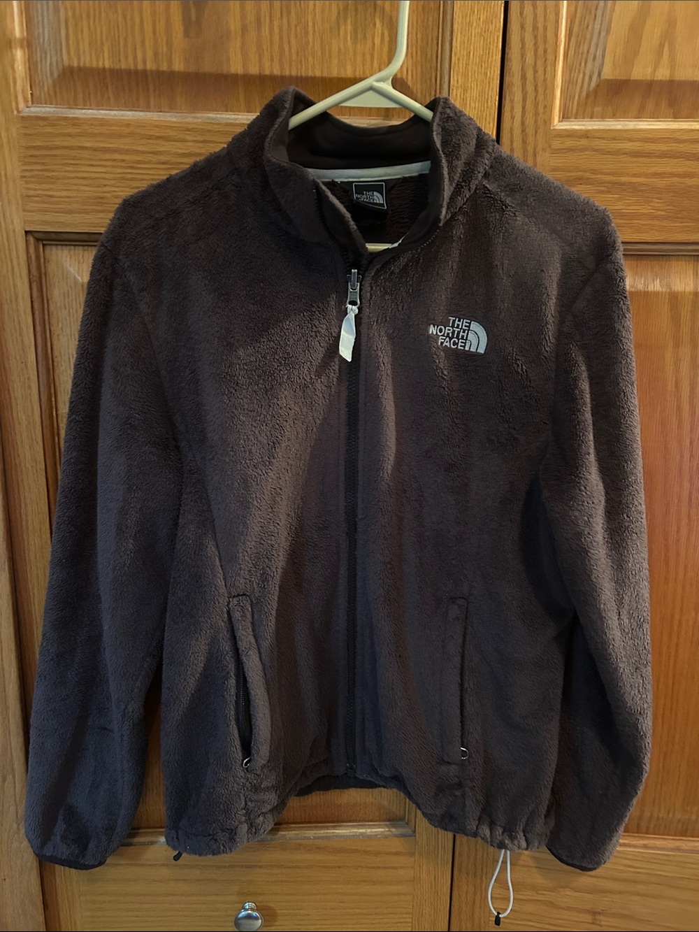 The North Face Women's Dark Brown Teddy Fleece Jacket